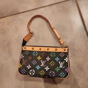 Multicolor Monogram Shoulder Bag